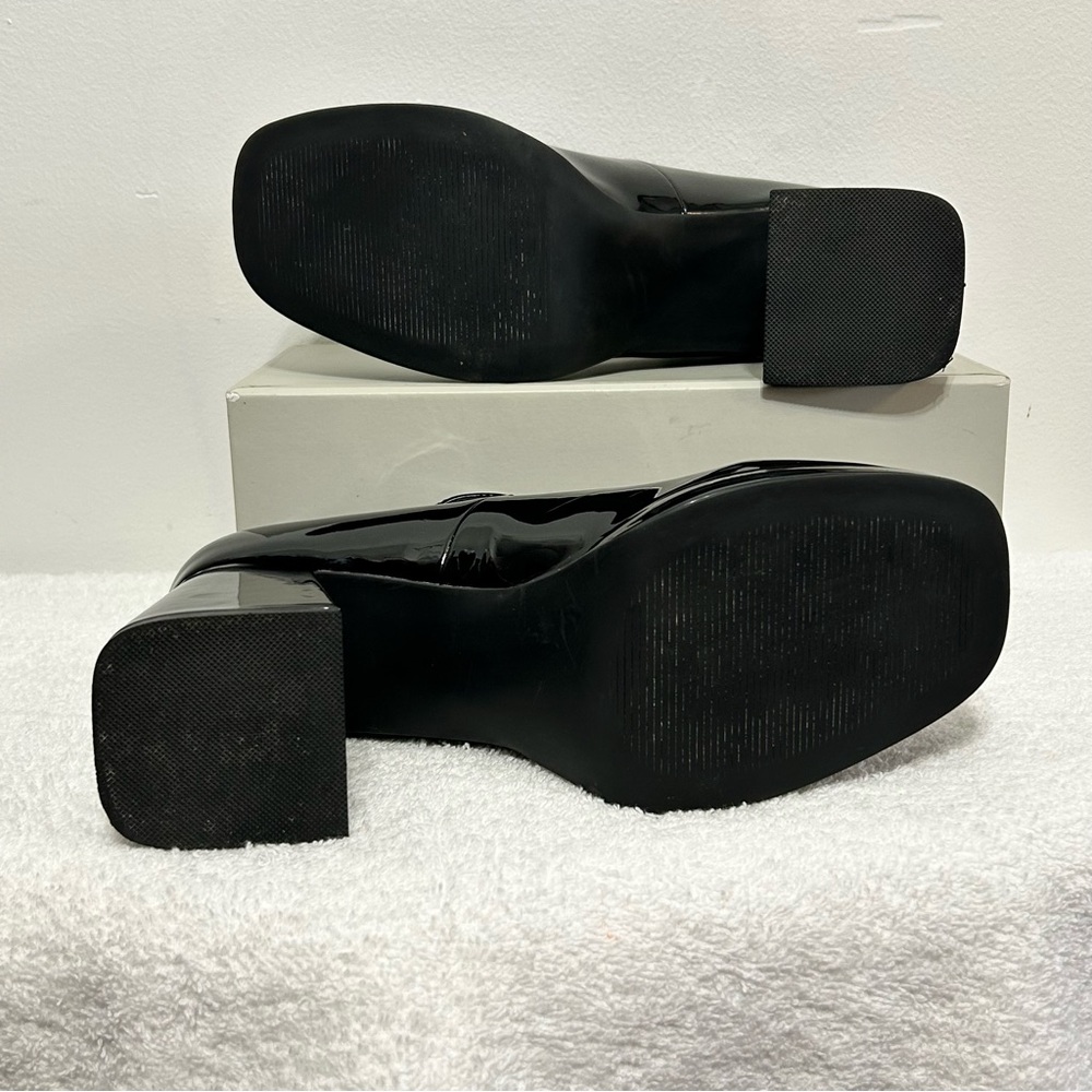 Madden Girl Chunky Platform Y2K Retro Mary Janes Womens Size 9 Black - Picture 12 of 14